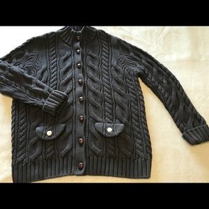 NWOT LAND’S END 💯% Cotton Cable Knit Sweater!